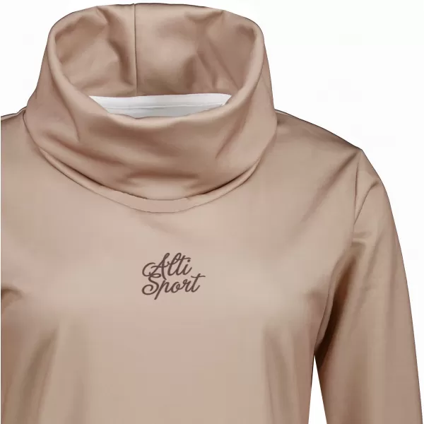  Damen erweitertes Premium -Sweatshirt ALTISPORT VOJ/ALW0107MI06 BRAUN 