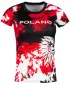 Frauenfunktional T -Shirt Premium ALTISPORT VOJ/ALW036PL/TR01 FLECKEN