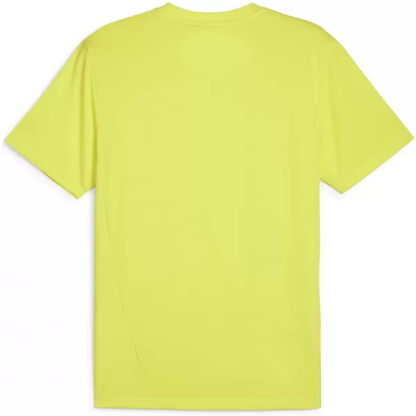  Herren -funktionales Hemd PUMA TEAMFINAL TRAINING JERSEY 658557_30 ELECTRIC LIME/ ELEKTRISCHES KALK/PUMA SILBER 