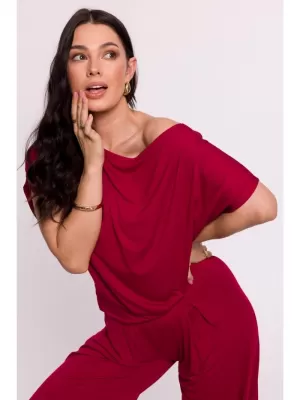 Damenbluse BEWEAR B287 KASTANIENBRAUN
