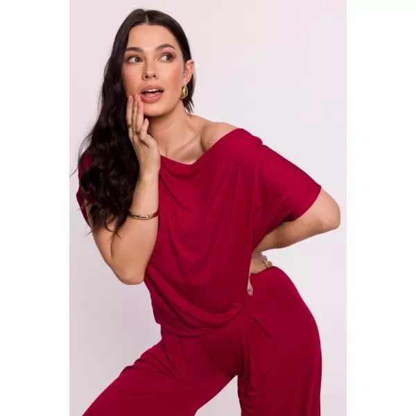  Damenbluse BEWEAR B287 KASTANIENBRAUN 