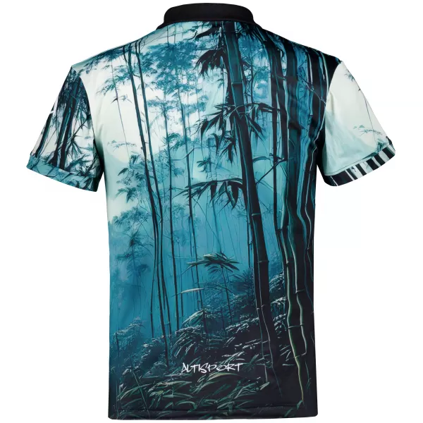  Herrenfunktional T -Shirt mit Premium -Kragen ALTISPORT VOJ/ALM103TR05 BAMBUS 