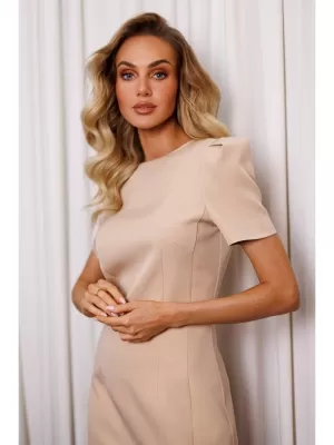 Kleid MOE M777 BEIGE