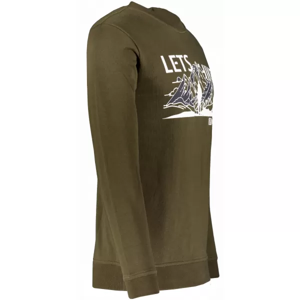 Herren -Sweatshirt ALTISPORT ALM190406 MILITÄR 