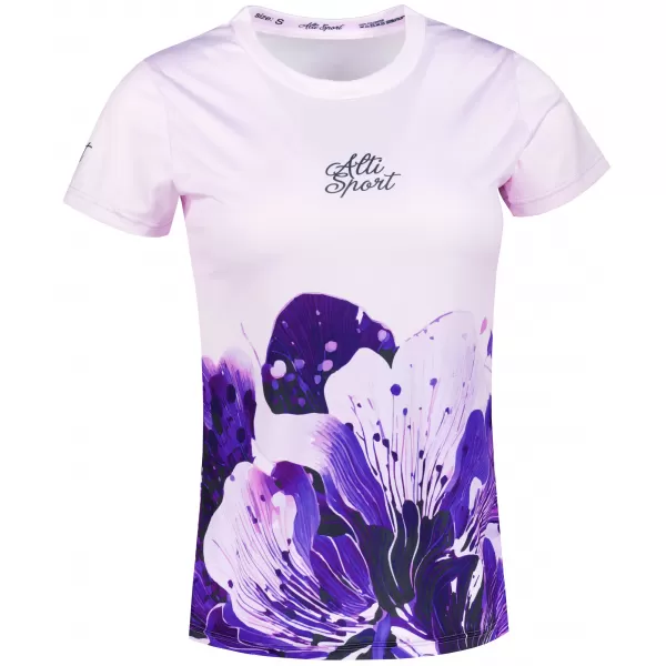  Frauenfunktional T -Shirt Premium ALTISPORT VOJ/ALW090TR01 LILA 