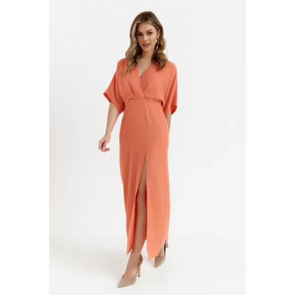  Kleid MAKOVER K163 ORANGE 