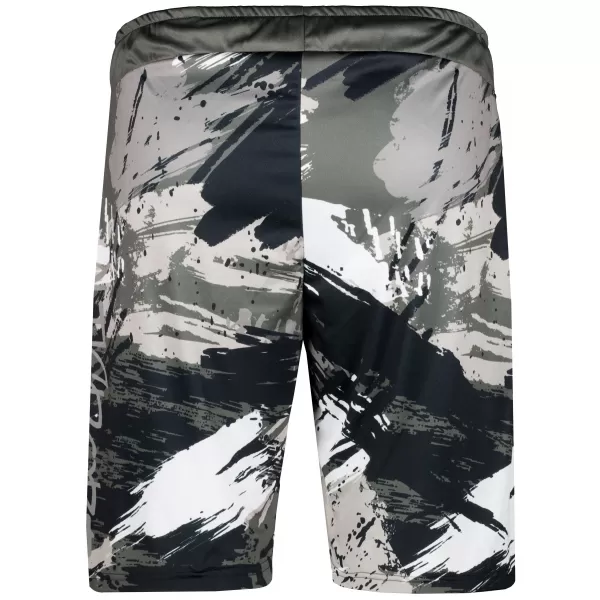  Die funktionalen Shorts von Männern Premium ALTISPORT VOJ/ALM014KRA01 SCHWARZ -GRAY 