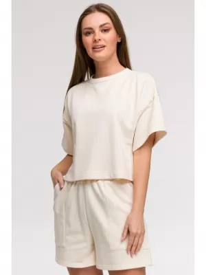Damen-Sweatshirt BEWEAR B294 VANILLE
