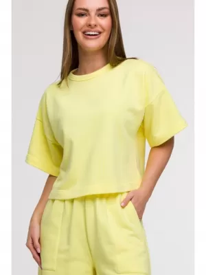 Damen-Sweatshirt BEWEAR B294 ZITRONE