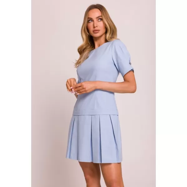  Kleid MOE M842 HELLBLAU 