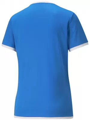 Weibliches funktionelles Hemd PUMA TEAMLIGA JERSEY W 704934_02 ELEKTRISCHE BLAUE LIMONADE