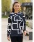 Funktionaler Sweatshirt -Prämie von Frauen ALTISPORT VOJ/ALW085MI01 SCHWARZ