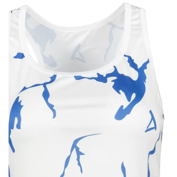  Funktionaler Tanktoper der Frauen auf Prämie ALTISPORT VOJ/ALW052TIL01 WEIß 