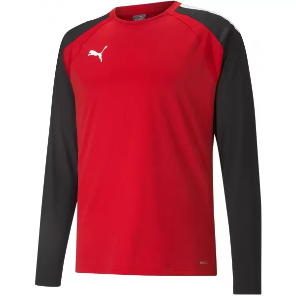  Herren -Sweatshirt PUMA TEAMLIGA TRAINING SWEAT 657238_01 PUMA ROT/PUMA SCHWARZ 