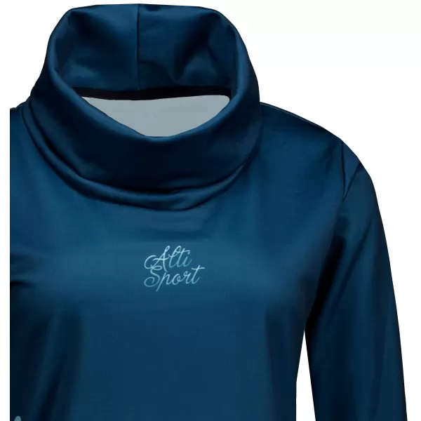  Damen erweitertes Premium -Sweatshirt ALTISPORT VOJ/ALW0107MI06 BLAU 