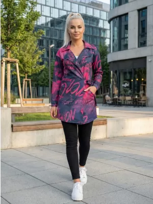 Premium-Sweattasche für Damen ALTISPORT VOJ/ALW105MI05 SCHWARZ ROSA