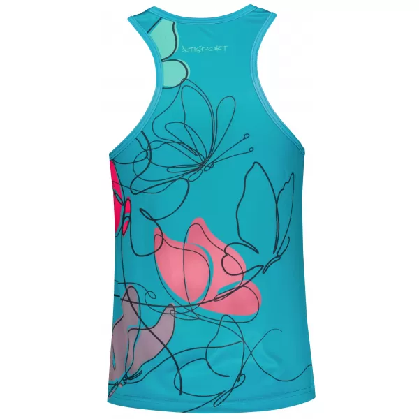  Funktionaler Tanktoper der Frauen auf Prämie ALTISPORT VOJ/ALW086TIL01 KEROSIN 