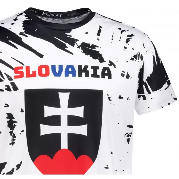  Männer funktionaler T -Shirt Premium ALTISPORT VOJ/ALM036SL/TR01 ABSTRAKTION 