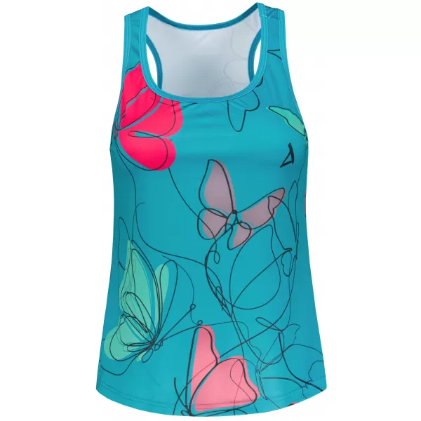  Funktionaler Tanktoper der Frauen auf Prämie ALTISPORT VOJ/ALW086TIL01 KEROSIN 