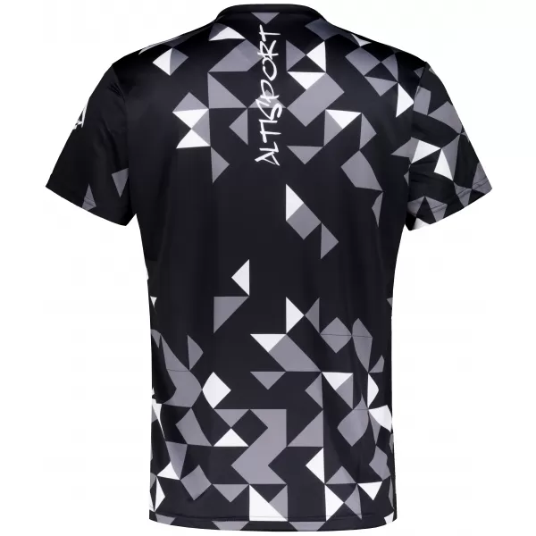  Männer funktionaler T -Shirt Premium ALTISPORT VOJ/ALM108TR01 SCHWARZ 