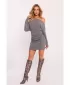Kleid MOE M818 GRAUE MELANGE