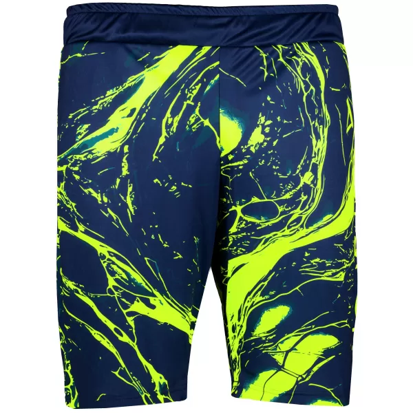  Die funktionalen Shorts von Männern Premium ALTISPORT VOJ/ALM071KRA01 MARINE/GELB 