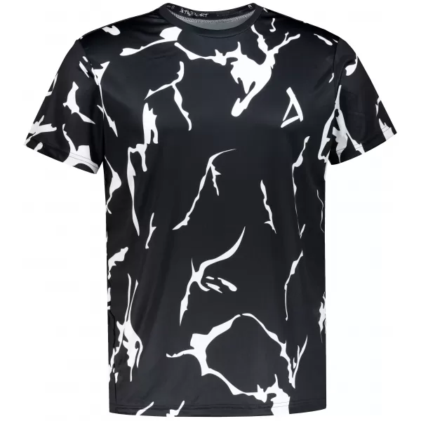  Männer funktionaler T -Shirt Premium ALTISPORT VOJ/ALM052TR01 SCHWARZ 
