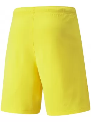 Shorts PUMA TEAMRISE SHORT 704942_07 CYBER YELLOW/ CYBERGELB/PUMA SCHWARZ