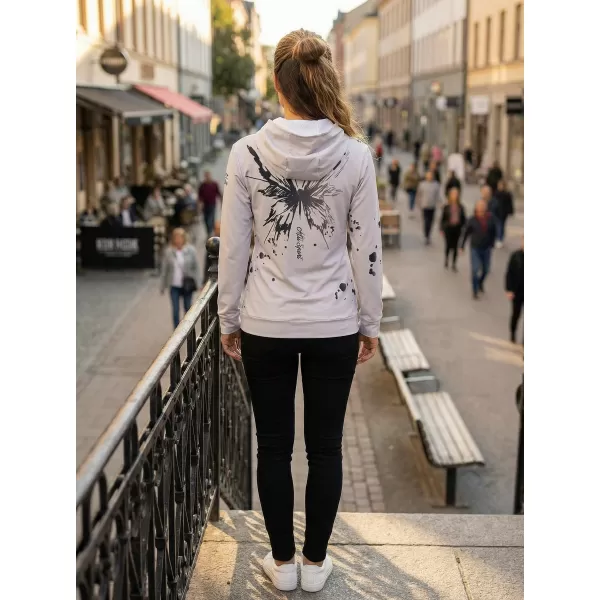  Funktionaler Sweatshirt -Prämie von Frauen ALTISPORT VOJ/ALW077MI01 GRAU -BLACK 