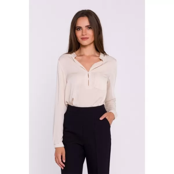  Damenbluse STYLOVE S375 BEIGE 