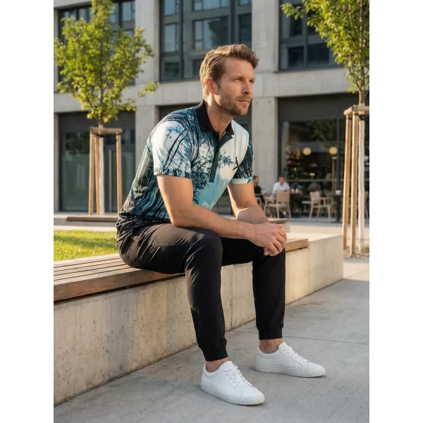  Herrenfunktional T -Shirt mit Premium -Kragen ALTISPORT VOJ/ALM103TR05 BAMBUS 