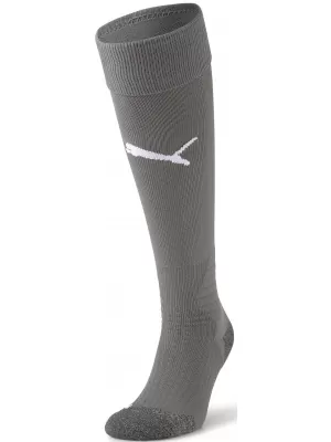 Fußballsocken PUMA TEAM LIGA SOCKS 703438_43 SMOKED PEARL/ GERÄUCHERTER PERLE/PUMA WEIß