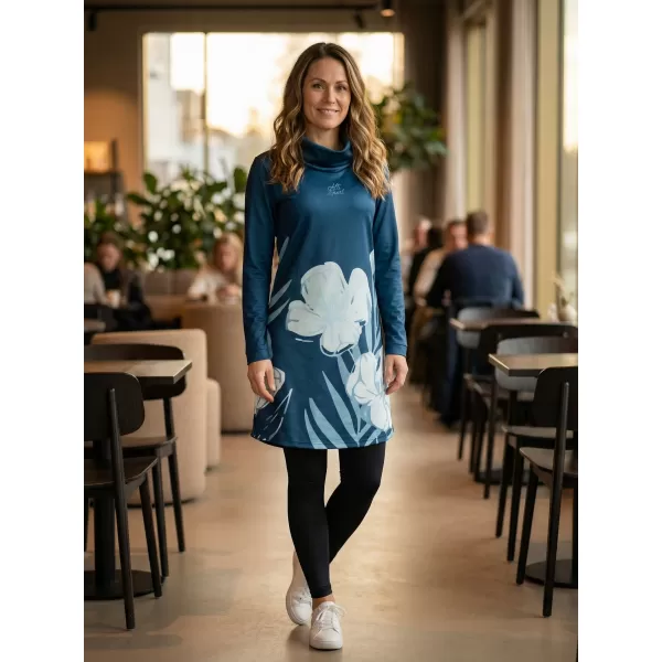  Damen erweitertes Premium -Sweatshirt ALTISPORT VOJ/ALW0107MI06 BLAU 