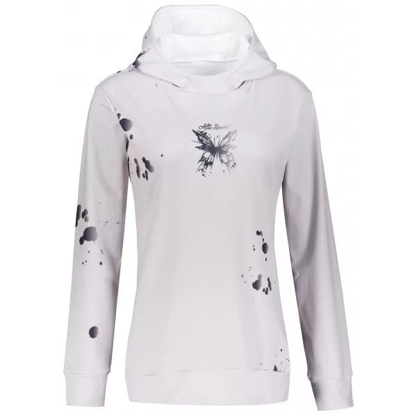  Funktionaler Sweatshirt -Prämie von Frauen ALTISPORT VOJ/ALW077MI01 GRAU -BLACK 