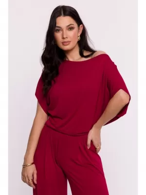 Damenbluse BEWEAR B287 KASTANIENBRAUN