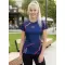Frauenfunktional T -Shirt Premium ALTISPORT VOJ/ALW082TR01 DUNKELBLAU