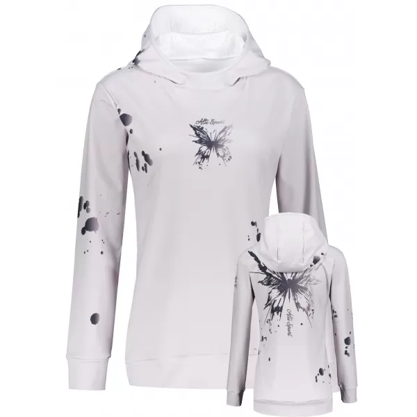  Funktionaler Sweatshirt -Prämie von Frauen ALTISPORT VOJ/ALW077MI01 GRAU -BLACK 