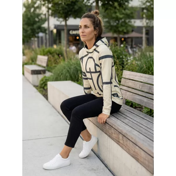  Funktionaler Sweatshirt -Prämie von Frauen ALTISPORT VOJ/ALW085MI01 HELLBRAUN 