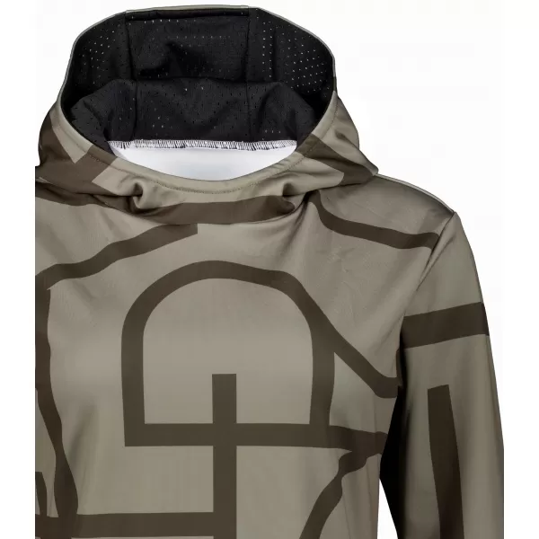  Hochwertiges Funktions-Sweatshirt für Damen ALTISPORT VOJ/ALW085MI01 DUNKELBRAUN 