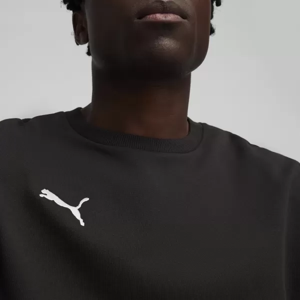  Herren -Sweatshirt PUMA TEAMGOAL CASUALS CREW NECK S 658592_03 PUMA BLACK/PUMA WEIß 