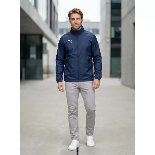 Jacke PUMA TEAMGOAL ALL WEATHER JACKET 659038_06 PUMA NAVY/PUMA WHITE 