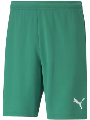 Shorts PUMA TEAMRISE SHORT 704942_05 PEPPER GREEN/ PFEFFERGRÜN/PUMA WEIß
