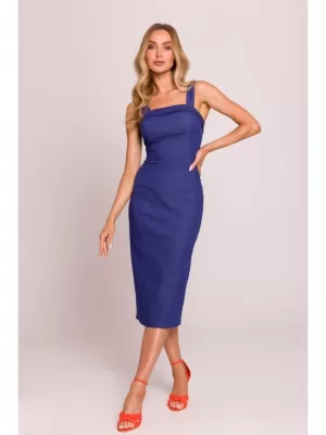 Kleid MOE M843 BLAU