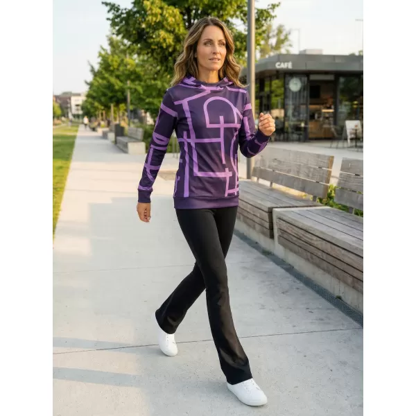  Hochwertiges Funktions-Sweatshirt für Damen ALTISPORT VOJ/ALW085MI01 ROSA 