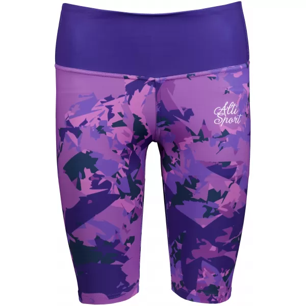  Frauen -Leggings über den Knien Premium ALTISPORT VOJ/ALW110LEG02 LILA 