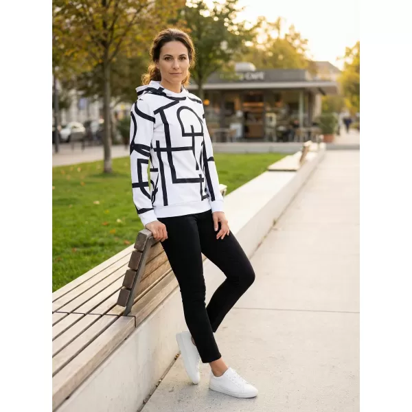  Funktionaler Sweatshirt -Prämie von Frauen ALTISPORT VOJ/ALW085MI01 WEIß 