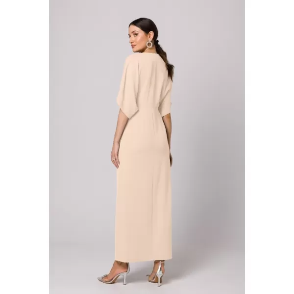  Kleid MAKOVER K163 CREME 
