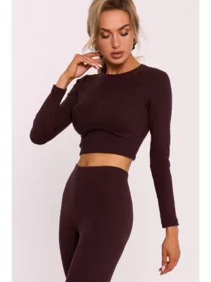 Damen-T-Shirt MOE M817 BRAUN