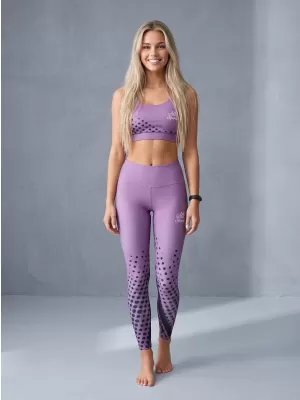 Frauen -Leggings Premium ALTISPORT VOJ/ALW109LEG01 LILA