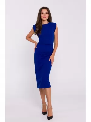 Kleid STYLOVE S382 KÖNIGSBLAU